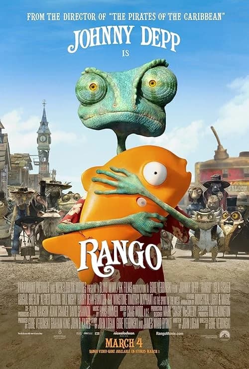 Rango film posteri